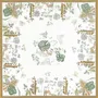 Table linen - Agapanthes tablecloth - BEAUVILLÉ