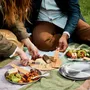 Cuisines de jardin - Ensemble d'assiette - 4 pièces - Acier Inoxydable - BLACK+BLUM EUROPE