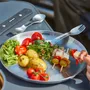 Cuisines de jardin - Ensemble d'assiette - 4 pièces - Acier Inoxydable - BLACK+BLUM EUROPE