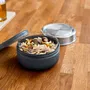 Boîtes de conservation - Lunch Box- Boite à Lunch en verre  borosilicaté 750ml - BLACK+BLUM EUROPE