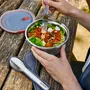 Outdoor kitchens - Multifunction Food Bowl  -Microwave safe Stainless steel round - BLACK+BLUM EUROPE