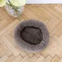 Lits - Lit Rond pour Animal en Laine Naturelle – Beige - MELLOW CONCEPT STORE