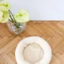 Lits - Lit Rond pour Animal en Laine Naturelle – Blanc - MELLOW CONCEPT STORE