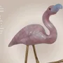 Sculptures, statuettes et miniatures - Flamingos of the Crystal Shore - PRESTONEX DESIGN PVT LTD