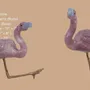 Sculptures, statuettes et miniatures - Flamingos of the Crystal Shore - PRESTONEX DESIGN PVT LTD