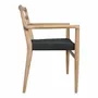 Chairs - Verano outdoor armchair black - RAW MATERIALS