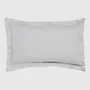 Bed linens - Sateen Pillowcase 50x70cm, Silvery - DILIOS