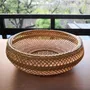 Objets de décoration - Corbeille "Teppachi" en bambou tressé - ATELIER BRINS DE MALICE - VANNERIE D'ART