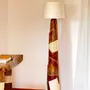 Céramique - Lampadaire totem obélisque - FUOCO collection - DI VINCENZO POUJOULA