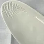 Everyday plates - Long porcelain dishes, unique pieces, French made - TOTEM NATURE