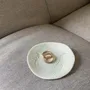 Everyday plates - Incense cups - porcelain, handmade, made in France - TOTEM NATURE