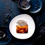 Platter and bowls - Golden Porcelain Plate - A.LORETTE