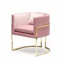 Chairs - Julius Chair in Brass and Velvet - DUISTT