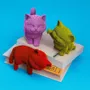 Children's arts and crafts - KITTENS TRIO - CARTONIC 3D puzzle - CARTONIC 3D PUZZLES