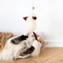 Decorative objects - Natural Woolen Cat Toy: Mouse - MELLOW CONCEPT STORE