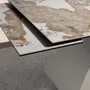 Dining Tables - Rectangular extending dining table in porcelain marble - ANGEL CERDÁ