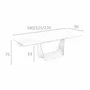 Dining Tables - White marble extendable dining table - ANGEL CERDÁ