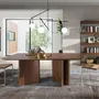 Dining Tables - Dining table in walnut wood - ANGEL CERDÁ