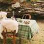 Linge de table textile - Tablecloth Potter Green - MAISON DÎNETTE