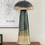 Céramique - Lampe champignon conique - collection FUOCO BLU - DI VINCENZO POUJOULA
