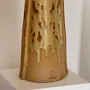 Céramique - Conical sculpted table lamp - FUOCO collection - DI VINCENZO POUJOULA