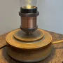 Decorative objects - Gold Gaïa Table Lamp - Love Bulb - LES POTERIES DE SWANE