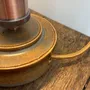 Decorative objects - Gold Gaïa Table Lamp - Love Bulb - LES POTERIES DE SWANE