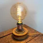 Decorative objects - Gaïa Doré Tourbillon table lamp - LES POTERIES DE SWANE