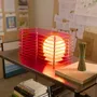 Desk lamps - LOP lamp small rectangle in electric pink acrylic - BANG