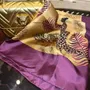 Foulards et écharpes - Foulard en Soie Splendeur Africaine 90X90 CM - RALUFINEART