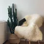 Autres tapis - Tapis en Peau de Mouton Naturelle – Ivoire - MELLOW CONCEPT STORE