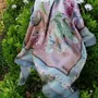 Foulards et écharpes - Silk Scarf Ravishing Peonies 90X90 CM - RALUFINEART