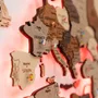 Autres décorations murales - Carte du monde en bois 3D multicolore LED 3.0 - ENJOYTHEWOOD