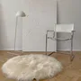 Autres tapis - Tapis en Peau de Mouton Naturelle Ivoire – Rond - MELLOW CONCEPT STORE