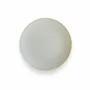 Assiettes de réception - Assiette dessert Weli Luminous White - MOJJERE