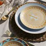 Assiettes de réception - Assiette dessert Weli Gold - MOJJERE