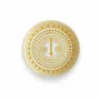 Assiettes de réception - Assiette dessert Weli Gold - MOJJERE