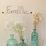 Other wall decoration - Wire Wall Decoration\" Family\” - to pin - Wall Jewelry - BIJOUX DE MUR