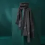 Scarves - INIS MOR gray men's scarf - AV08 PARIS