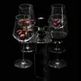 Verres - Porte-verres à vin Cin Cin x4 - plexiglas lucide - EGOUNDESIGN