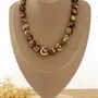 Jewelry - Two-Tone Earrings - MERVEILLES DU MONDE BIJOUX