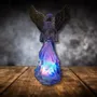 Nativity scenes and santons - LED Light-Up Angel Figurine – Color-Changing - BLUE STAR B.V.