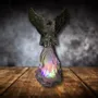 Nativity scenes and santons - LED Light-Up Angel Figurine – Color-Changing Display - BLUE STAR B.V.