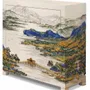 Commodes - Une commode artisanale avec incrustations en placage de bois - JUNGLE WING