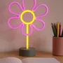 Table lamps - LOW CONSUMPTION LED NEON LAMP " HAPPINESS IS HERE " - LIGHT ME UP