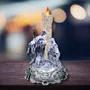Nativity scenes and santons - Crystal-Style LED Nativity with Candle Light - BLUE STAR B.V.