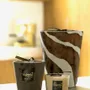 Candles - Mokka Hairy Zebra Candle - VICTORIA WITH LOVE COLLECTION