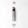 Stationery - Portable creative case TRILObyME with refills (Blue, Pink, White) - EGOUNDESIGN