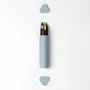 Office sets - Portable creative case TRILObyME with refills (Ivory, Yellow, Azure) - EGOUNDESIGN