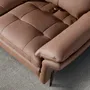Sofas - Brown leather 2-seater sofa - ANGEL CERDÁ